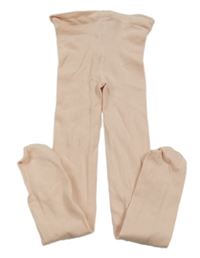 Světlerůžové punčocháče H&M