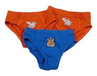 3x slipy Tlapková patrola - modré + 2x červené 