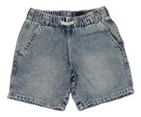 Modré riflové kraťasy Denim