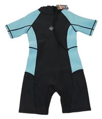Nové - Modro-černý neopren s potiskem Primark
