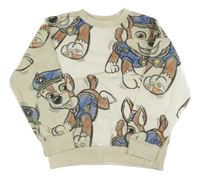 Smetanová mikina s PAW PATROL - Chase H&M