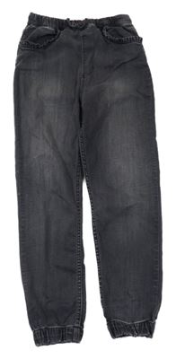 Černošedé cuff teplákové rifle H&M