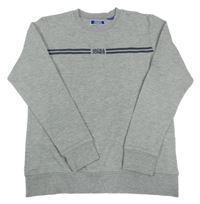 Šedá mikina s logem Jack & Jones