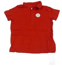 Červené polo tričko Mothercare 