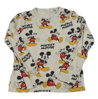 Béžové triko s Mickeym H&M