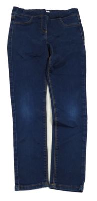 Tmavomodré džegíny Vertbaudet