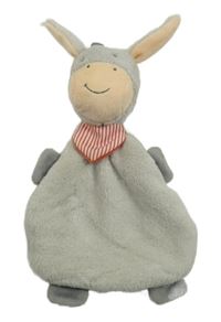 Šedý plyšový usínáček - osel Babywelt 