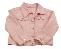 Světlerůžová riflová bunda Topolino 