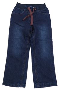 Tmavomodré podšité rifle Lupilu