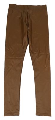 Hnědé potažené legíny Page one young