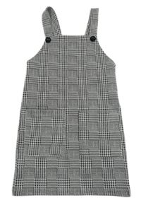 Černo-bílé kostkované šaty Primark