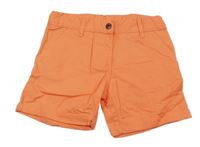 Oranžové plátěné kraťasy Impidimpi