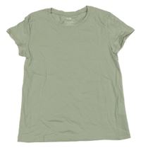 Zelenošedé tričko H&M