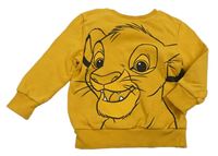 Okrová mikina se Lvím králem George