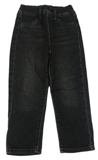 Černé teplákové rifle Uniqlo