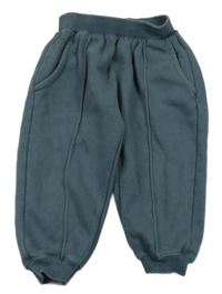 Tmavomoedrošedé tepláky ZARA