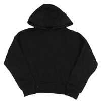 Černá oversize crop mikina s kapucí F&F