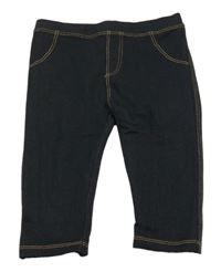 Černé tregíny riflového vzhledu Peacocks