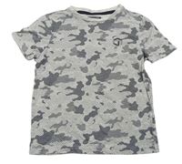 Šedé army tričko F&F