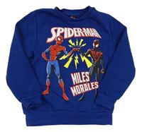 Modrá mikina se Spidermanem Primark