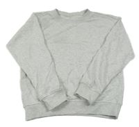 Světlešedá melírovaná mikina Zeeman