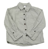 Šedá vzorovaná košile Dopodopo