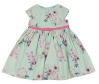 Mátové květované šaty Next