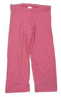 Tmavorůžové capri legíny C&A