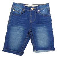 Modré riflové kraťasy Denim Co.