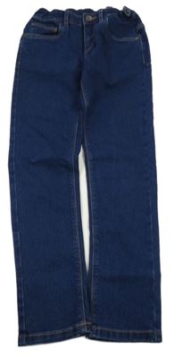 Tmavomodré skinny rifle C&A