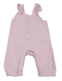 Světlerůžové podšité laclové manšestráky dunnes