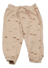 Růžové tepláky s koníky Primark