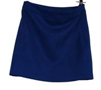 Dámská safírová semišová sukně Primark 