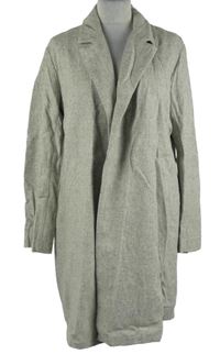 Dámský béžový vlněný kabátový cardigán Yaya 