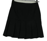 Dámská černá skládaná sukně Asos 