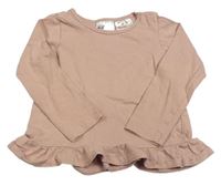 Světlerůžové triko H&M