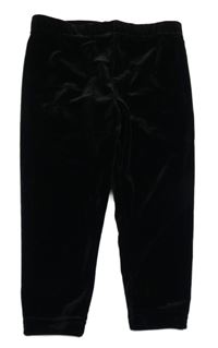 Černé sametové legíny zn. Next