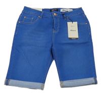 Nové - Modré riflové kraťasy New Look