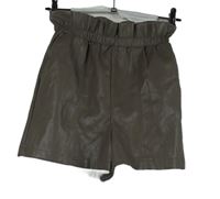 Dámské béžové koženkové kraťasy Primark vel. 32