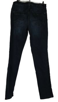 Dámské tmavomodré džegíny Pompoos