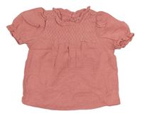 Růžová vzorovaná halenka Primark 
