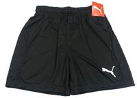 Černé sportovní kraťasy Puma