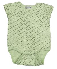 Světlezelené vzorované body Ergee 