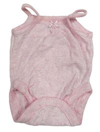 Světlerůžové body s dirkovaným vzorem Primark
