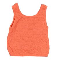 Neonově oranžový žabičkový crop top zn. Primark
