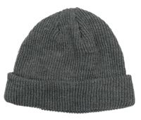 Šedá pletená čepice 