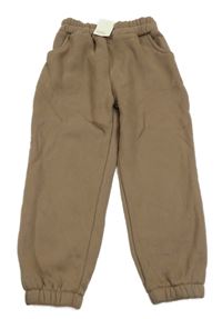 Nové - Hnědé tepláky Kids Tales