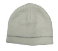 Bílá pletená čepice s proužkem Primark