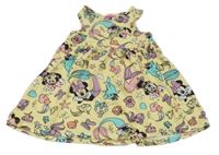 Žluté bavlněné šaty s Minnie Pep&Co