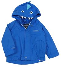 Safírová šusťáková jarní funkční bunda s kapucí Regatta 